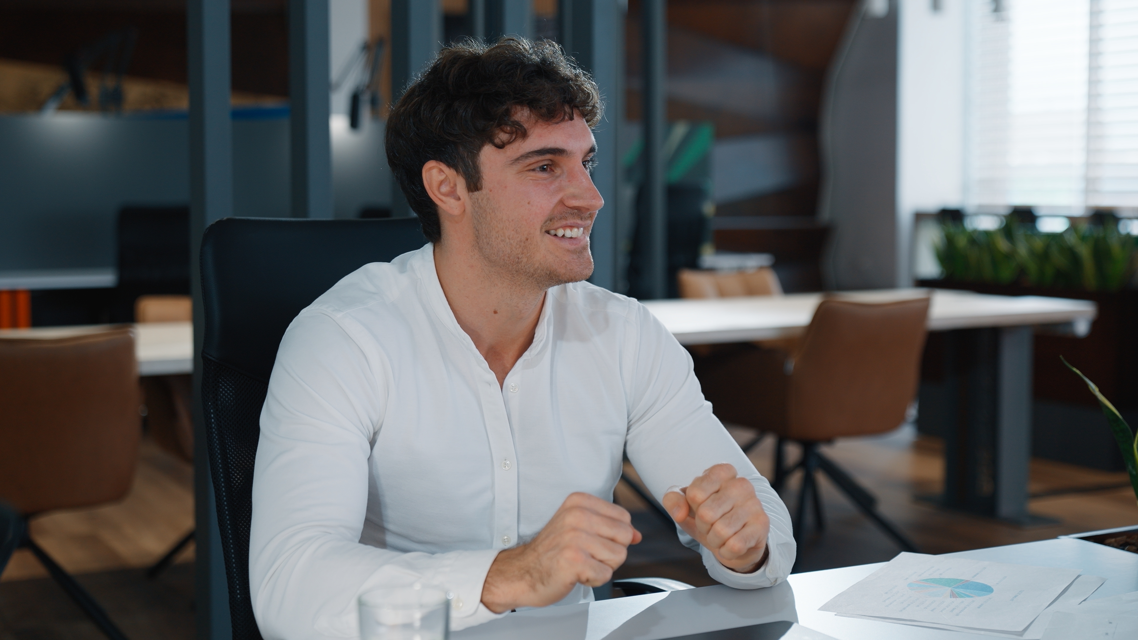 Dr. Alexander Krajete at his desk